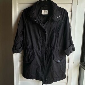 a new day Women's Black Trench Coat